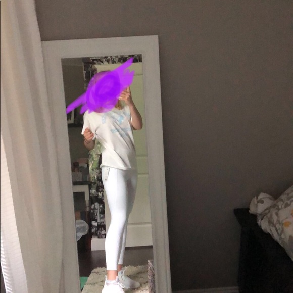 White athletic leggings - Picture 4 of 4